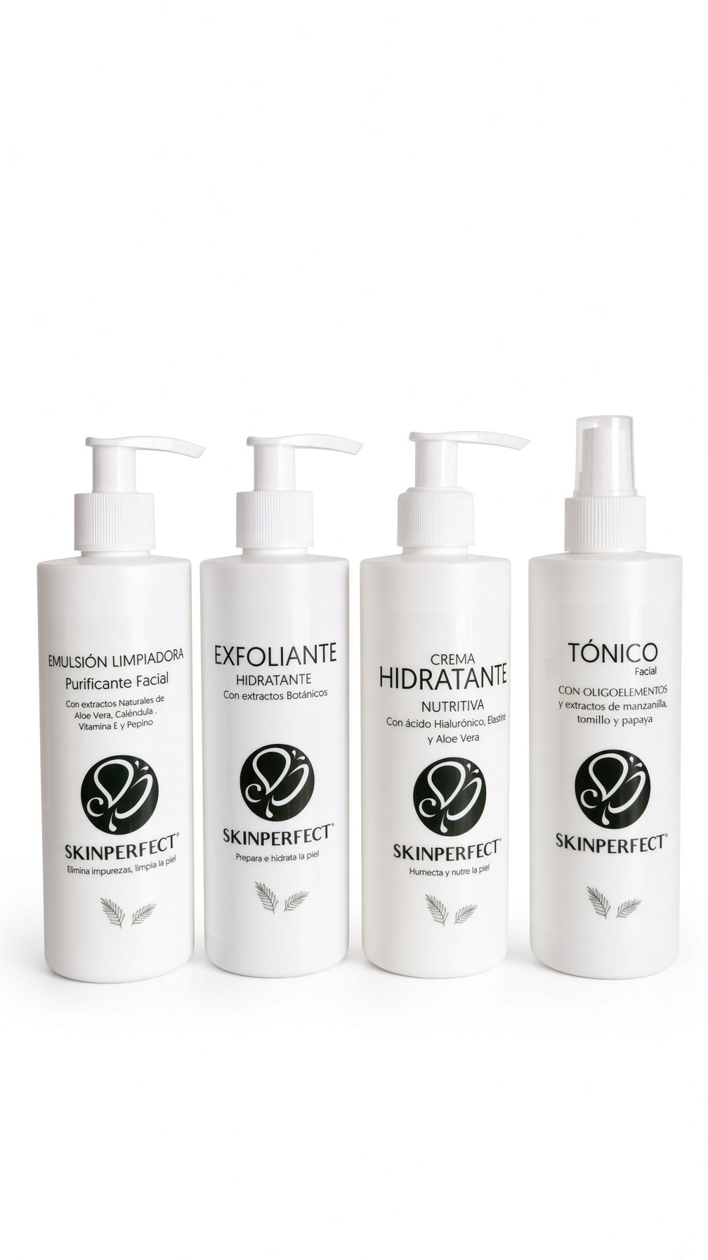 Línea Facial Botánica con Oligoelementos SKINPERFECT